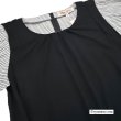 画像6: 【2025 春夏新作 SuperBeauty 】☆ストライプ柄パフ袖　チュニックＴシャツ (6)