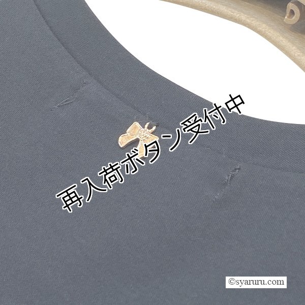 画像6: 【《半額以下+クーポン＋POINT！》SuperBeauty 】花モチーフ付異素材切替Ｔシャツ (6)