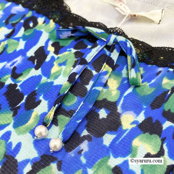 画像5: 【SuperBeauty  】多色ドットプリントパワーネット素材ワンピース (5)