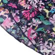 画像6: 【夏のセール 30%OFF+クーポン+ポイント 】多色花プリント パワーネット素材半袖チュニック (6)