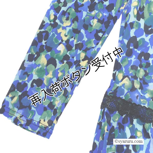 画像3: 【今週の追加 《半額以下+クーポン＋POINT！》SuperBeauty 】多色ドットプリントパワーネット素材ワンピース (3)