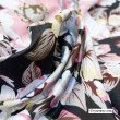 画像7: 【夏のセール 30%OFF+クーポン+ポイント 】レース切替フラワープリントチュニックＴシャツ (7)