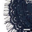 画像8: 【夏のセール 30%OFF+クーポン+ポイント 】レース切替フラワープリントチュニックＴシャツ (8)