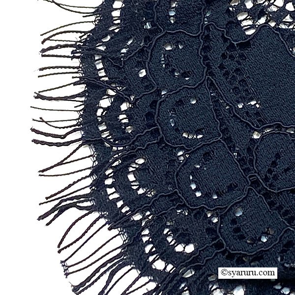 画像8: 【SuperBeauty  】レース切替フラワープリントチュニックＴシャツ (8)