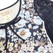 画像5: 【 SuperBeauty 50％OFF】脇レース切替プリントワンピース (5)