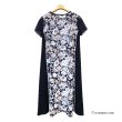 画像2: 【 SuperBeauty 50％OFF】脇レース切替プリントワンピース (2)