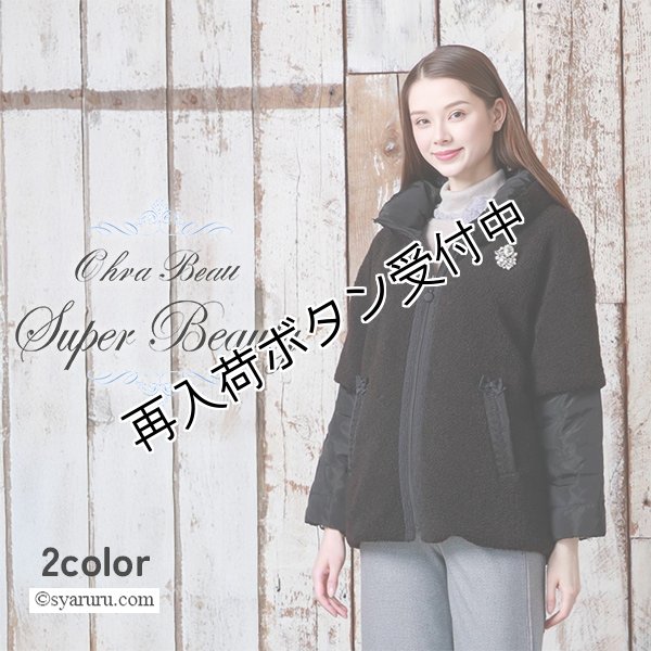 画像1: 【新作 SuperBeauty 2025秋冬】レイヤード風ダウンコート (1)