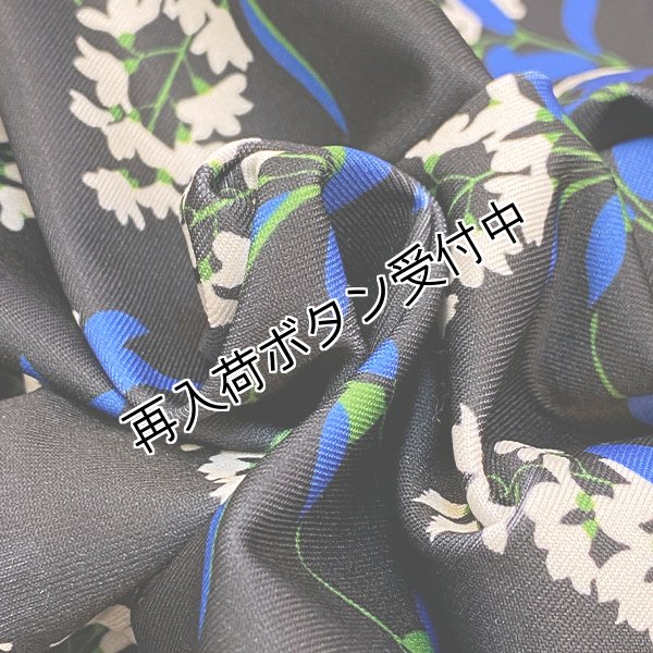 画像6: 【 OUTLET SALE 《半額以下+クーポン＋POINT！》SuperBeauty 】 ブルー系フラワープリント切替チュニックカットソー (6)