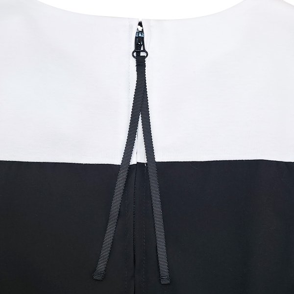 画像6: 【SuperBeauty 2025秋冬 クーポン＆POINT可】胸元フラワーレース切替チュニック《送料220円代引は通常送料》 (6)