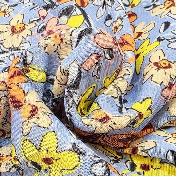 画像6: 【SuperBeauty 2025秋冬 クーポン＆POINT可】小花プリントパワーネット素材チュニックカットソー (6)