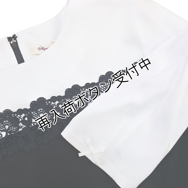 画像5: 【《半額以下！》SuperBeauty 2025秋冬】胸元フラワーレース切替チュニック《送料220円代引は通常送料》 (5)