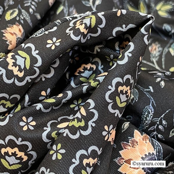 画像9: 【新作 SuperBeauty 2025秋冬 クーポン＆POINT可】幾何学×花プリント切替ワンピース (9)