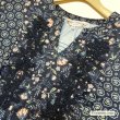 画像4: 【新作 SuperBeauty 2025秋冬 クーポン＆POINT可】幾何学×花プリント切替ワンピース (4)