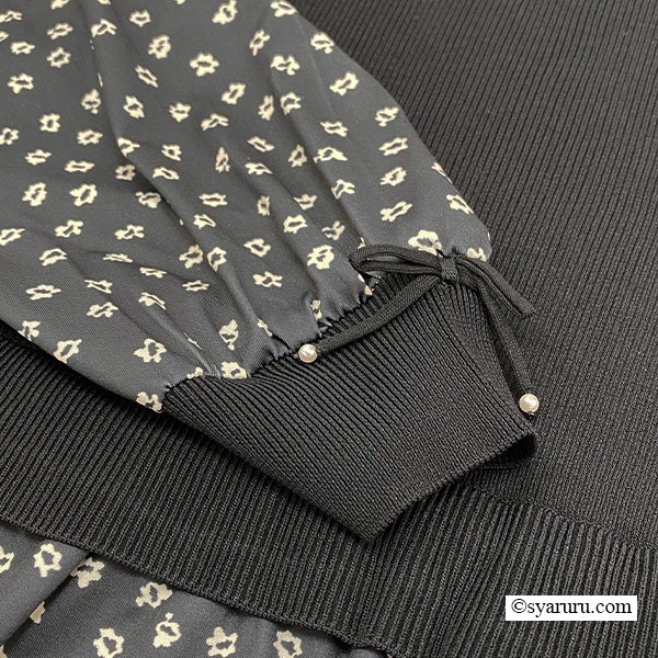 画像6: 【SuperBeauty 2025秋冬 クーポン＆POINT可】レイヤードスタイリング　ニットチュニック (6)