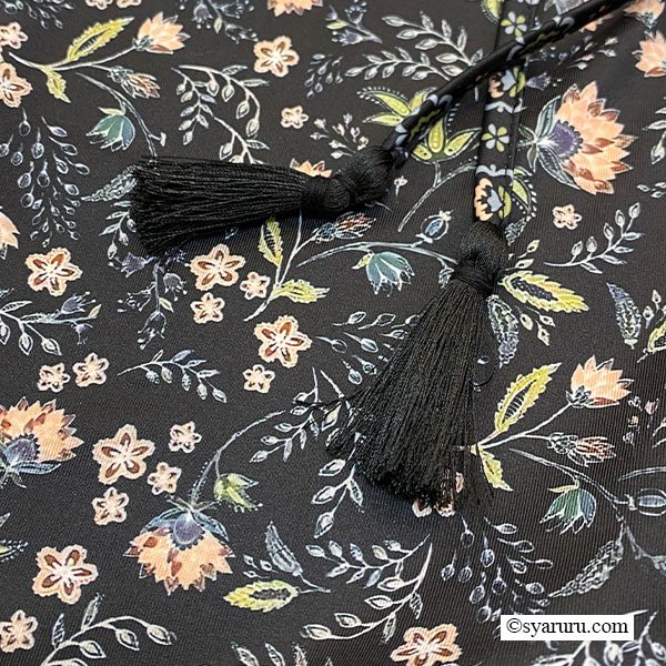 画像5: 【新作 SuperBeauty 2025秋冬 クーポン＆POINT可】幾何学×花プリント切替ワンピース (5)