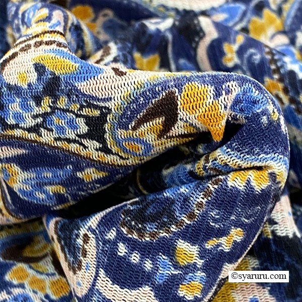 画像8: 【新作 SuperBeauty 2025秋冬 クーポン＆POINT可】ペイズリー柄パワーネット素材チュニック (8)