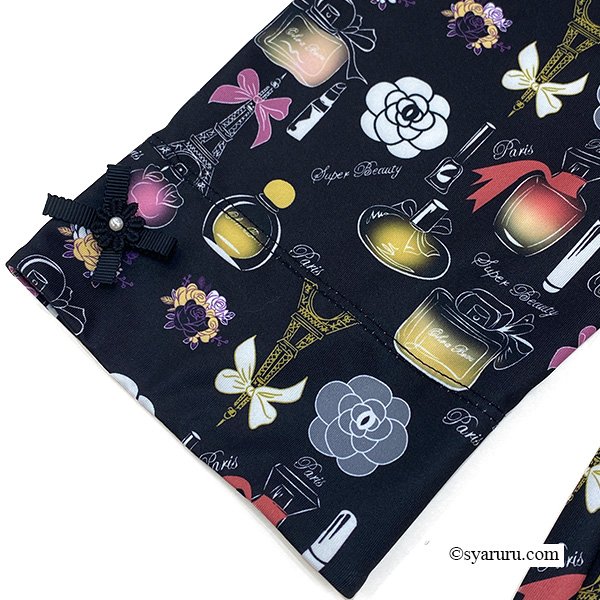 画像6: 【SuperBeauty 2025秋冬 クーポン＆POINT可】コスメ×Parisプリントワンピース (6)