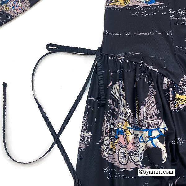 画像11: 【新作 SuperBeauty 2025秋冬 クーポン＆POINT可】胸元×レースプリントワンピース (11)