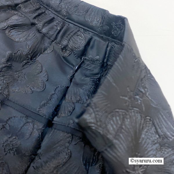 画像6: 【SuperBeauty 2025秋冬 クーポン＆POINT可】大花ジャガード織素材スカート (6)