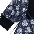 画像8: 【新作 SuperBeauty 2025秋冬 クーポン＆POINT可】ニットベストプリント×レイヤード風フラワープリントワンピース (8)