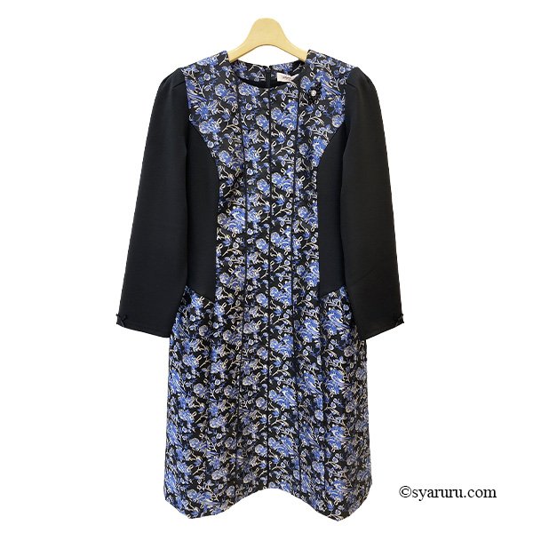 画像3: 【新作 SuperBeauty 2025秋冬 クーポン＆POINT可】ジャガード織切替ワンピース (3)