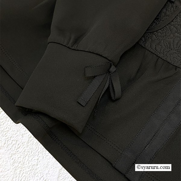 画像8: 【新作 SuperBeauty 2025秋冬 クーポン＆POINT可】キルティング生地×ダンボールニット切替パーカー (8)