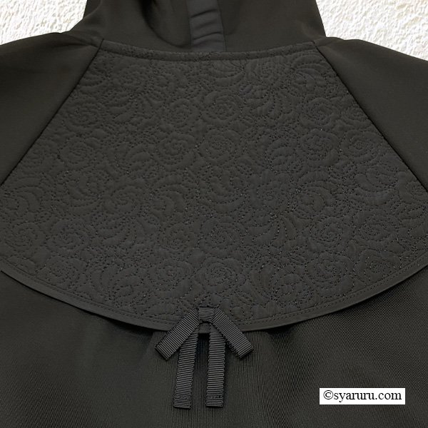 画像10: 【新作 SuperBeauty 2025秋冬 クーポン＆POINT可】キルティング生地×ダンボールニット切替パーカー (10)