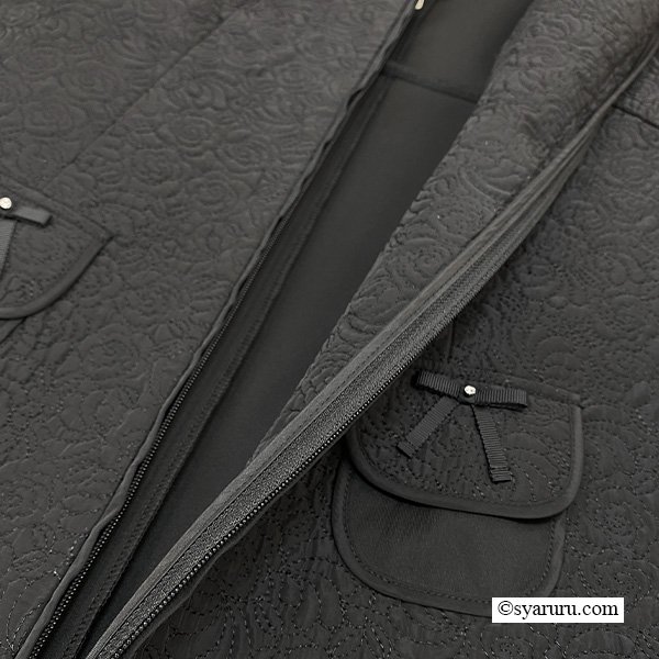 画像12: 【新作 SuperBeauty 2025秋冬 クーポン＆POINT可】キルティング生地切替前あきワンピース (12)