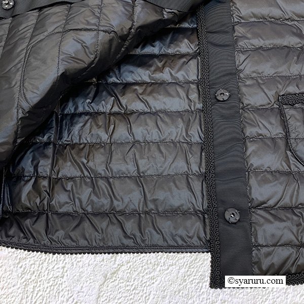 画像15: 【新作 SuperBeauty 2025秋冬 クーポン＆POINT可】レースデザインショート丈ライトダウンジャケット (15)