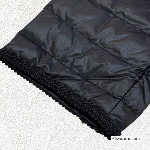 画像14: 【新作 SuperBeauty 2025秋冬 クーポン＆POINT可】レースデザインショート丈ライトダウンジャケット (14)