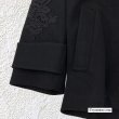 画像12: 【新作 SuperBeauty 2025秋冬 クーポン＆POINT可】袖レースデザイン花モチーフ付ジャケット (12)