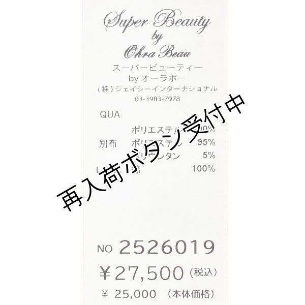 画像13: 【 OUTLET SALE 《半額以下+クーポン＋POINT！》SuperBeauty 】 ジャガード織切替前あきワンピース (13)