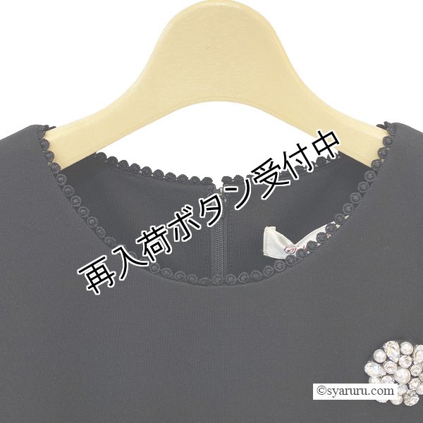 画像10: 【 OUTLET SALE 《半額以下+クーポン＋POINT！》SuperBeauty 】 花柄ジャガード織切替ワンピース (10)