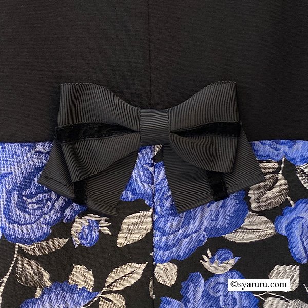 画像8: 【新作 SuperBeauty 2025秋冬 クーポン＆POINT可】花柄ジャガード織切替ワンピース (8)