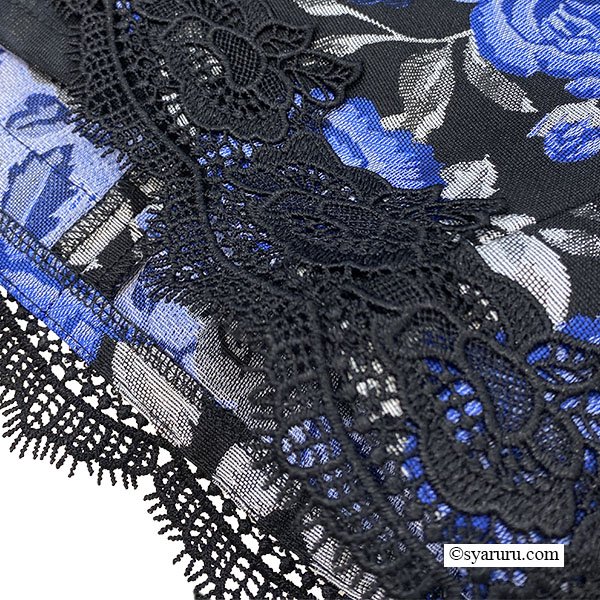 画像13: 【新作 SuperBeauty 2025秋冬 クーポン＆POINT可】花柄ジャガード織切替ワンピース (13)