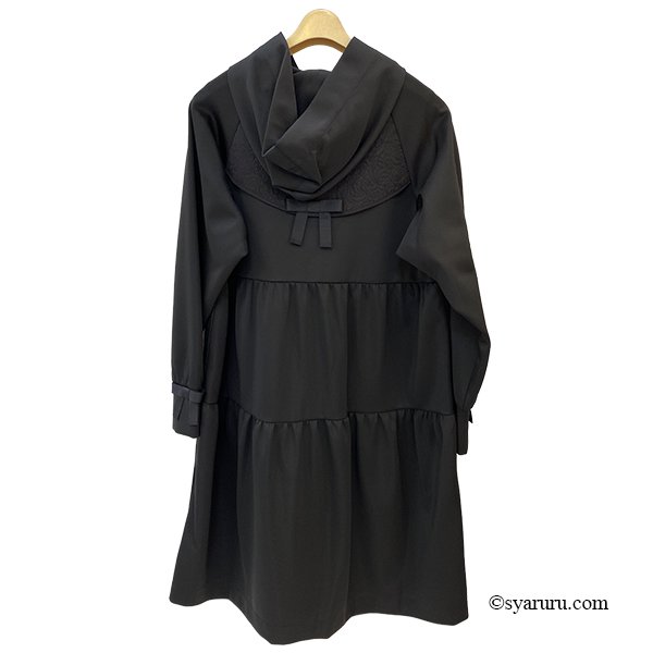 画像6: 【新作 SuperBeauty 2025秋冬 クーポン＆POINT可】ダンボールニット切替キルティング生地ロングパーカー (6)