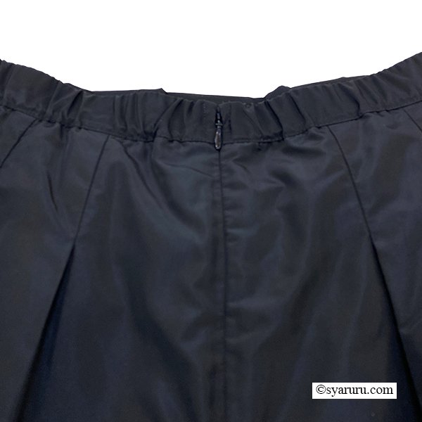 画像6: 【新作 SuperBeauty 2025秋冬 クーポン＆POINT可】裾レース使いベロア×タフタ素材スカート (6)