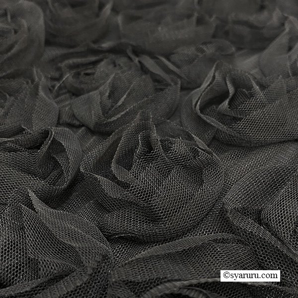 画像8: 【SuperBeauty 2025秋冬 クーポン＆POINT可】フラワーモチーフ使い×タフタ素材スカート (8)