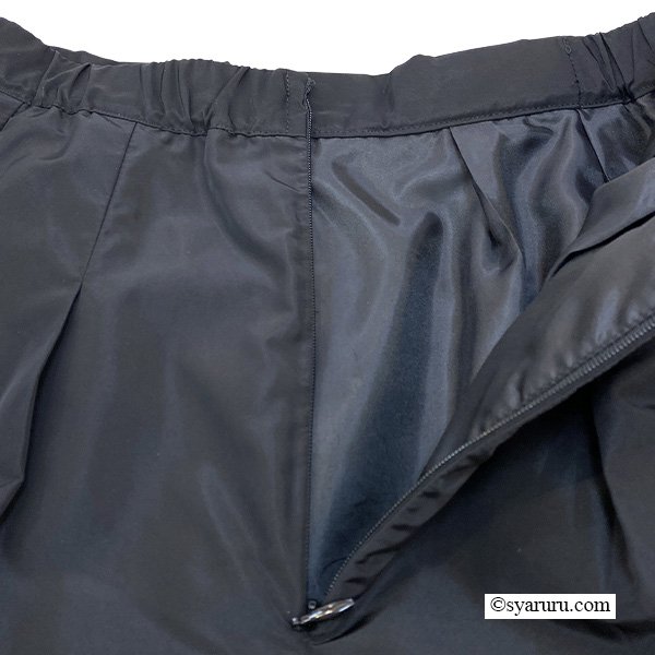 画像7: 【新作 SuperBeauty 2025秋冬 クーポン＆POINT可】裾レース使いベロア×タフタ素材スカート (7)