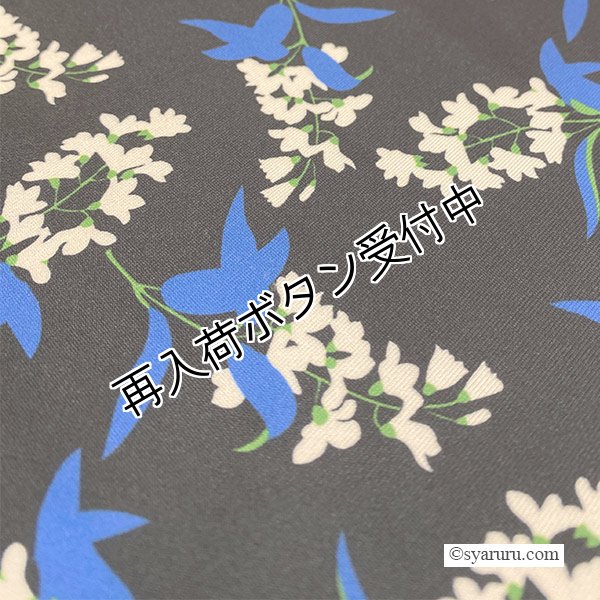 画像9: 【《半額以下！》SuperBeauty 2025秋冬】ブルー系花柄プリントワンピース (9)