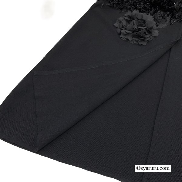 画像8: 【SuperBeauty 2025秋冬 クーポン＆POINT可】前立て立体モチーフ使いニットジレ (8)