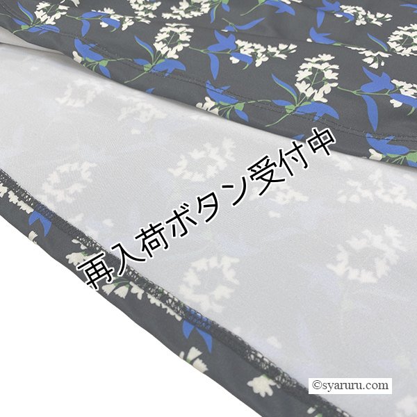 画像7: 【《半額以下！》SuperBeauty 2025秋冬】ブルー系花柄プリントワンピース (7)