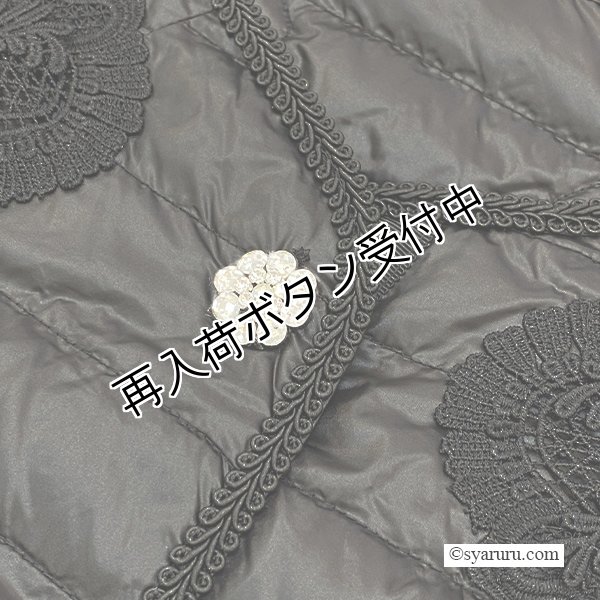 画像7: 【《半額以下！》SuperBeauty 2025秋冬】●レースデザインライトダウンジャケット (7)