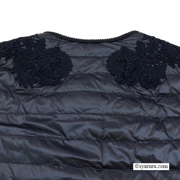 画像6: 【新作 SuperBeauty 2025秋冬 クーポン＆POINT可】レースデザインライトダウンジャケット (6)