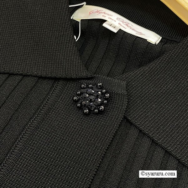 画像10: 【SuperBeauty 2025秋冬 クーポン＆POINT可】襟付きリブ編みニットガーディガン (10)