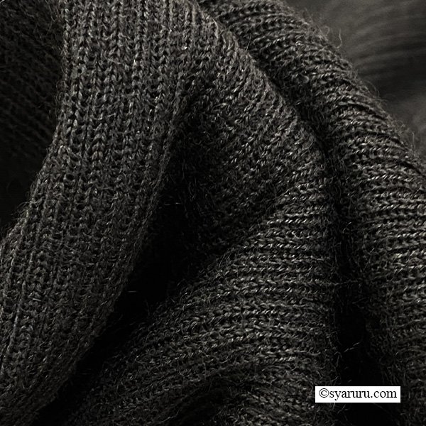 画像18: 【新作 SuperBeauty 2025秋冬 クーポン＆POINT可】コサージュ付き衿・袖先透かしフリルデザインネックセーター (18)