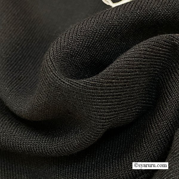 画像11: 【新作 SuperBeauty 2025秋冬 クーポン＆POINT可】ベロア袖×胸元刺繍入りハイネックセーター (11)