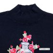 画像9: 【SuperBeauty 2025秋冬 クーポン＆POINT可】香水瓶刺繍ハイネックセーター (9)