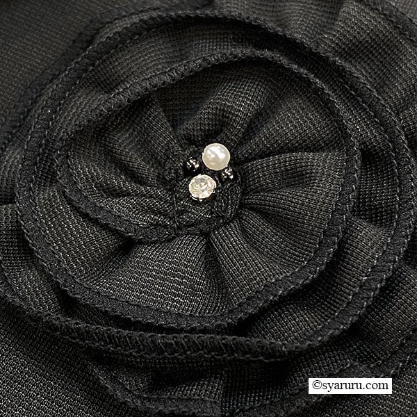 画像12: 【SuperBeauty 2025秋冬 クーポン＆POINT可】ジャガード織切替ポンチ素材チュニックカットソー (12)