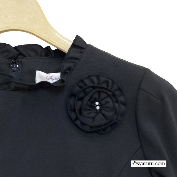 画像6: 【SuperBeauty 2025秋冬 クーポン＆POINT可】ジャガード織切替ポンチ素材チュニックカットソー (6)